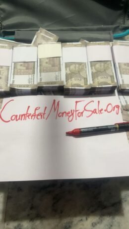 Counterfeit Indian Rupee For Sale